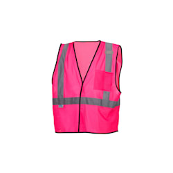RV12 Series Non-ANSI Color Mesh Vest with Reflective Tape