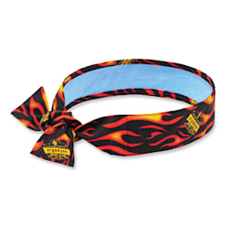 Chill-Its® 6700CT Evaporative Cooling Bandana with Cooling Towel - Tie