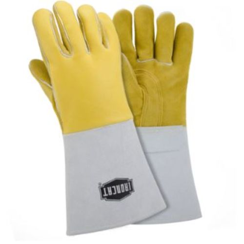 Top Grain Elk Welding Gloves. Size Medium