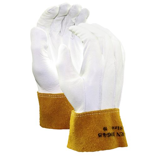 Goatskin MIG/TIG Welding Gloves with Leather Cuff