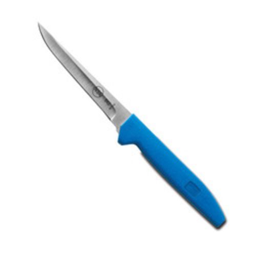 Boning Knife with 4.5" Blade, Blue Handle