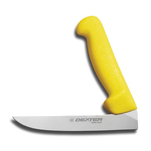 6 inch forward right angle boning knife