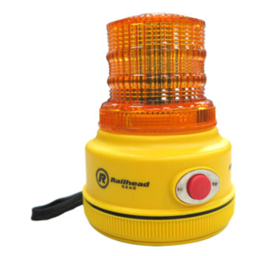 Mid-Size Amber Flash LED Safety Light