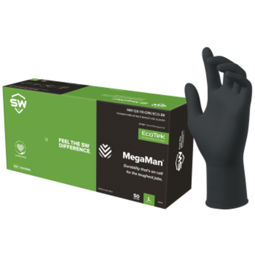 Megaman&reg; Sustainable Nitrile Exam Gloves with DriTek&reg; and EcoTek&reg;