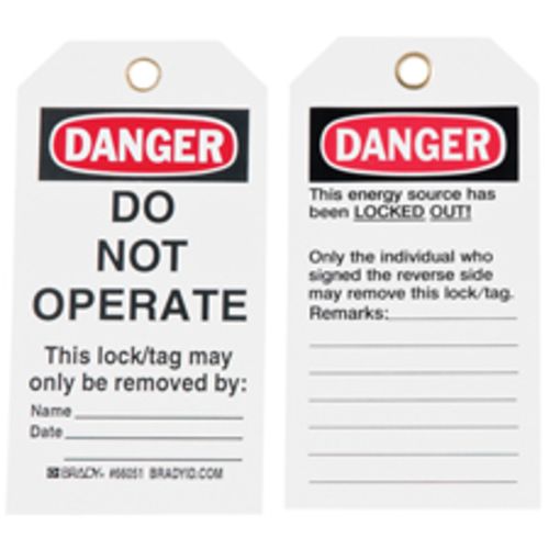 Lockout Tags