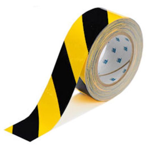 Striped ToughStripe&reg; Tape - Black & Yellow