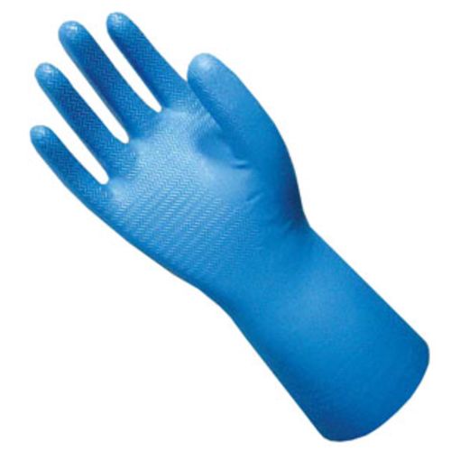 GLOVES, NITRILE, BLUE