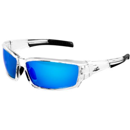 Maki Blue Mirror Clear Frame Spectacles