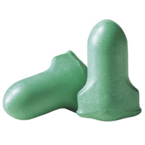 Howard Leight Maximum Lite Single-Use Ear Plug, Universal, 30 dB, T-Shape, Uncorded, Green
