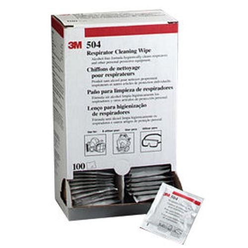 Respirator Cleaning Wipes 504, Alcohol Free