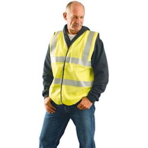 Classic Flame Resistant Dual Stripe Solid Vest