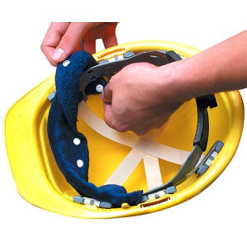 Terry Topper® Snap On Hard Hat Sweatband