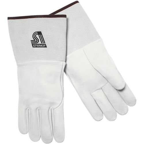 SensiTIG&trade; 0223 - Premium Grain Sheepskin TIG Welding Gloves - Unlined, Long Cuff