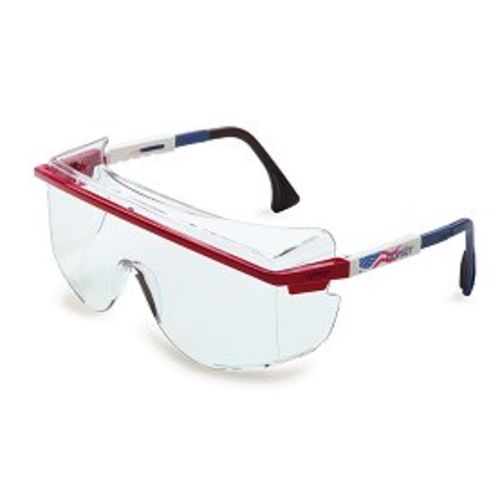 Astrospec Safety Glass, Clear, Polycarbonate Lens