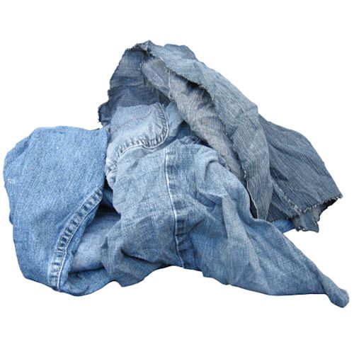 RAGS,DENIM WASTE