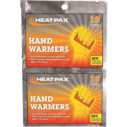 Hot Rod Hand Warmers, Heat Within 30 Minutes