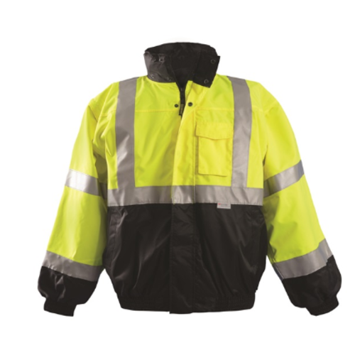 Premium Four Way Black Botton Bomber Jacket