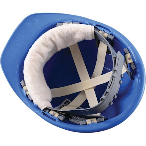 Terry Topper® Snap On Hard Hat Sweatband
