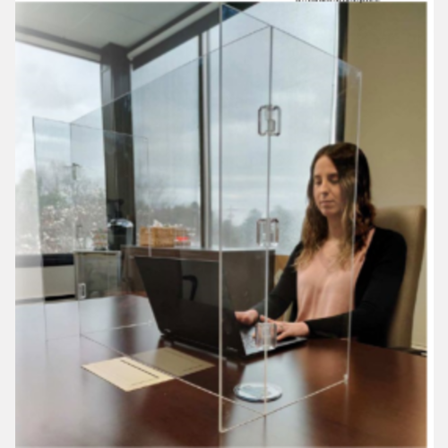 Foldable Work Station Shield