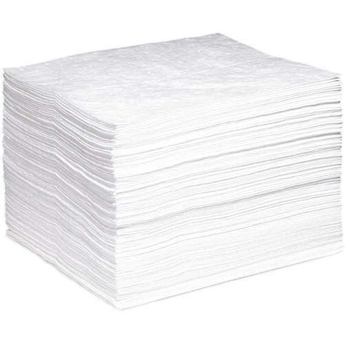 White Dimpled Oil Only Sorbent Pads