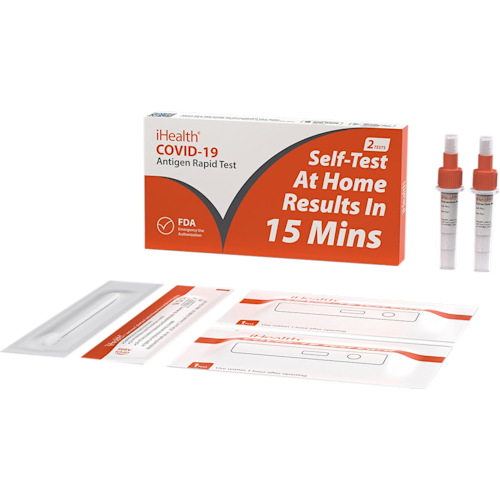 iHealth Kits, COVID-19 Antigen Rapid Test