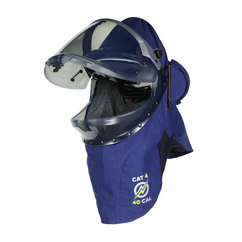 AGP 40 Cal Arc Flash Lift Front Hood with Dual Fans