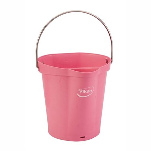 Pail, Polypropylene 1.5 Gal Pink
