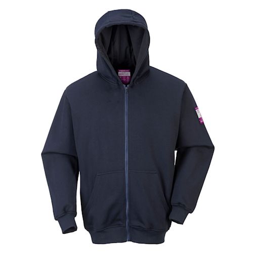 FR Hooded Sweatshirt, Zipper Front