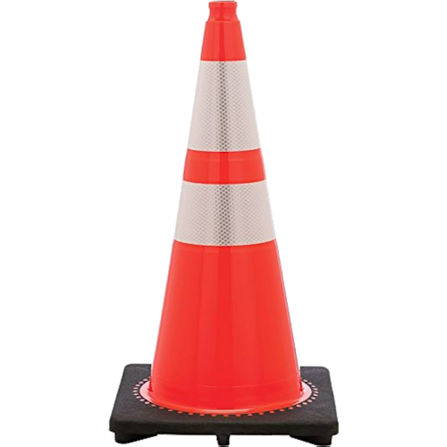 28" High PVC Traffic Cone
