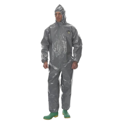 ChemMAX 3 coveralls w/ hood, elastic face, wrists & ankles