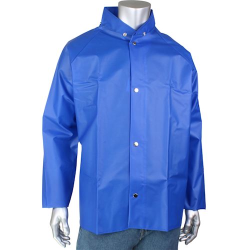 Protective Rain Jacket, Blue