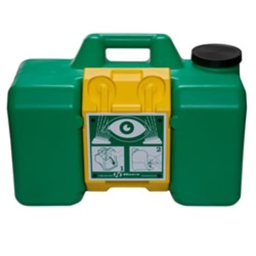 Model 7501, 9 gallon (34.1 L) capacity gravity operated portable eyewash.