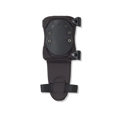 340 Black Cap Slip Resistant Knee Pad w/Shin Guard