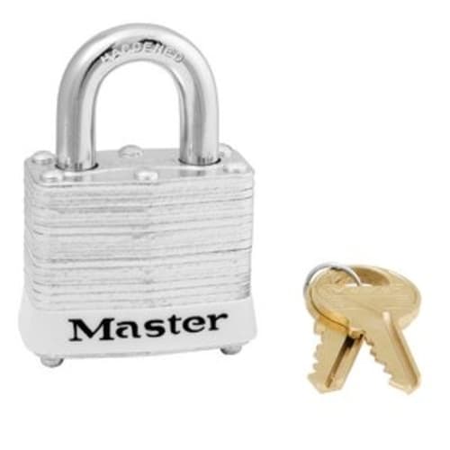 Keyed-Alike Master Key Steel Padlock