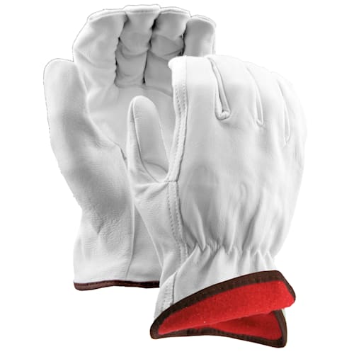 Insulated Leather Drivers Gloves with Straight Thumb