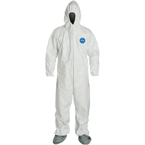 Tyvek&reg; 400 SFR Coverall with Attached Hood/Socks