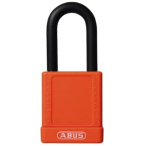 Orange Padlock