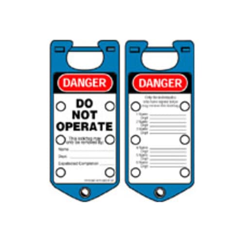 Labeled Lockout Hasps