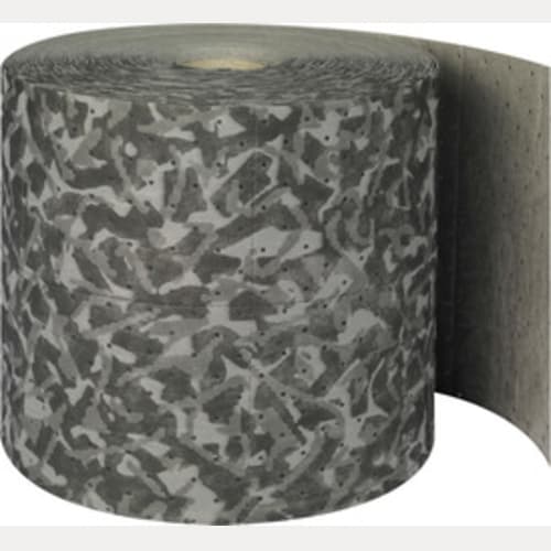 3-Ply, gray, camouflage roll, perfed every 9" and up the center