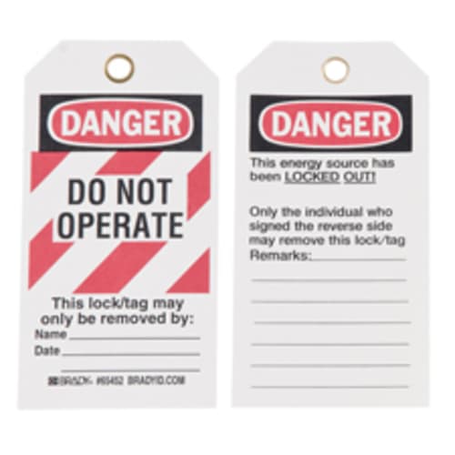 Lockout Tags