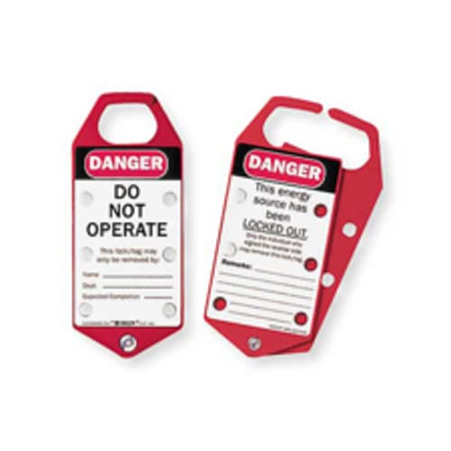 Labeled Lockout Hasps