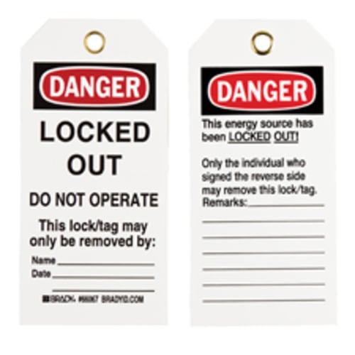 Lockout Tags