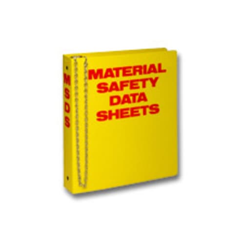 Standard MSDS Binders