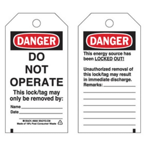 Lockout Tags