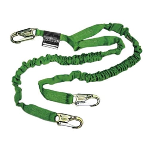 Miller Shock Absorbing Safety Lanyard, 6 ft, 310 lb