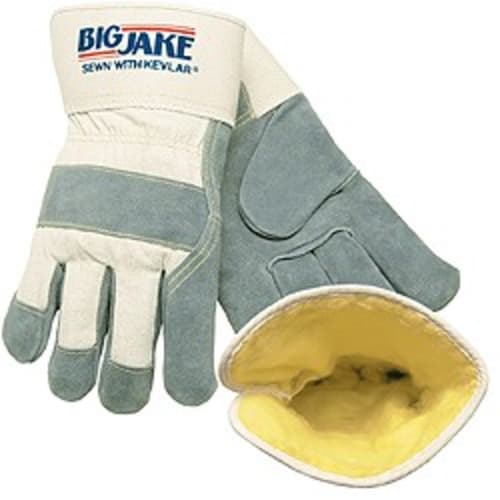 Big Jake® Kevlar®-Lined Leather Palm Gloves