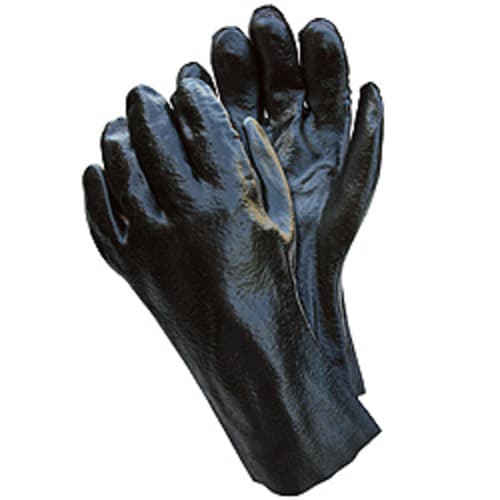 Premium Dipped Black PVC Gloves