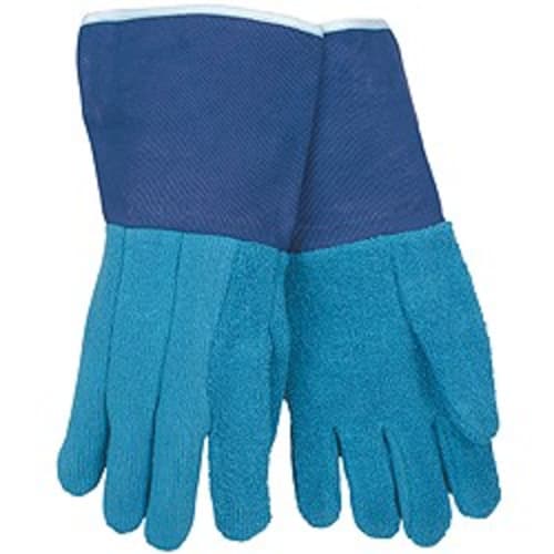 HotLine Premium Blue Terry Cloth Gloves