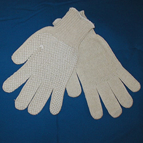 PVC-Coated String Knit Gloves