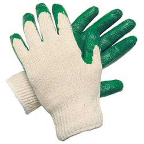 Latex-Dipped Work Gloves, Large